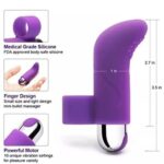 Finger Vibrator G-spot Clit Massager Stimulator Sex Toys