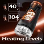 Fleshy Thrust Intelligent Heating Male Automatic Masturbator