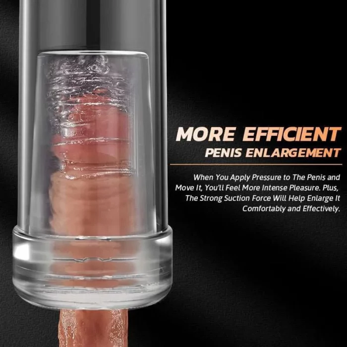 2 Modes 6 Levels Vacuum Suction Automatic Penis Pump