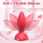 Rose Butt Plug Remote Control Butt Plug
