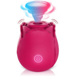 The Rosebud Vibrator Toy | 10 Gears with 7 Suction Modes