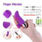 Finger Vibrator G-spot Clit Massager Stimulator Sex Toys