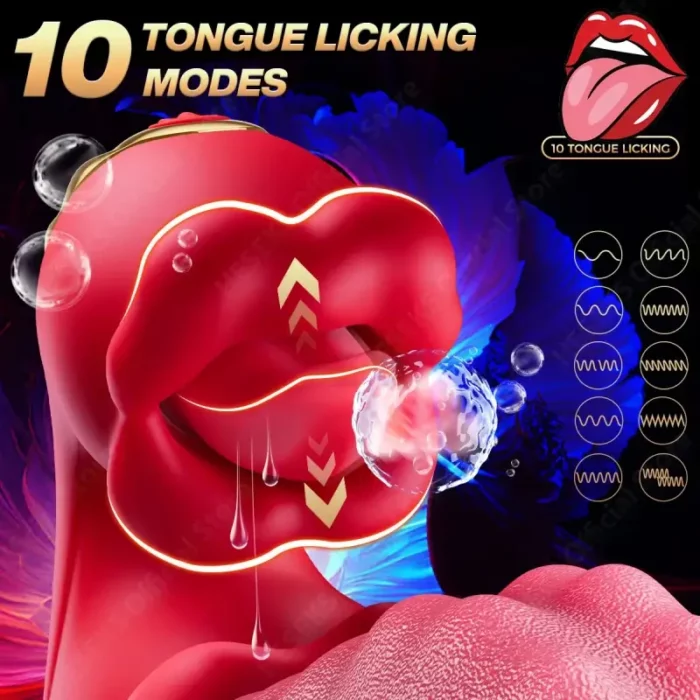 Medusa’s Kiss Dual-tongue Vibrator