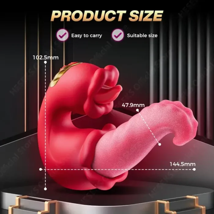 Medusa’s Kiss Dual-tongue Vibrator