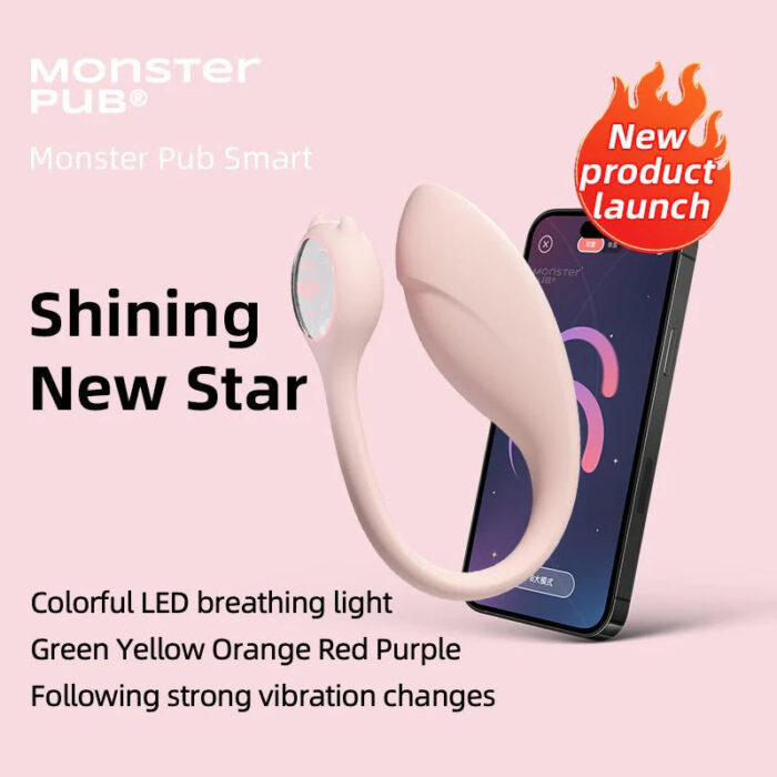 Monster Pub Smart Vibrating Egg App-Controlled – Mister Devil
